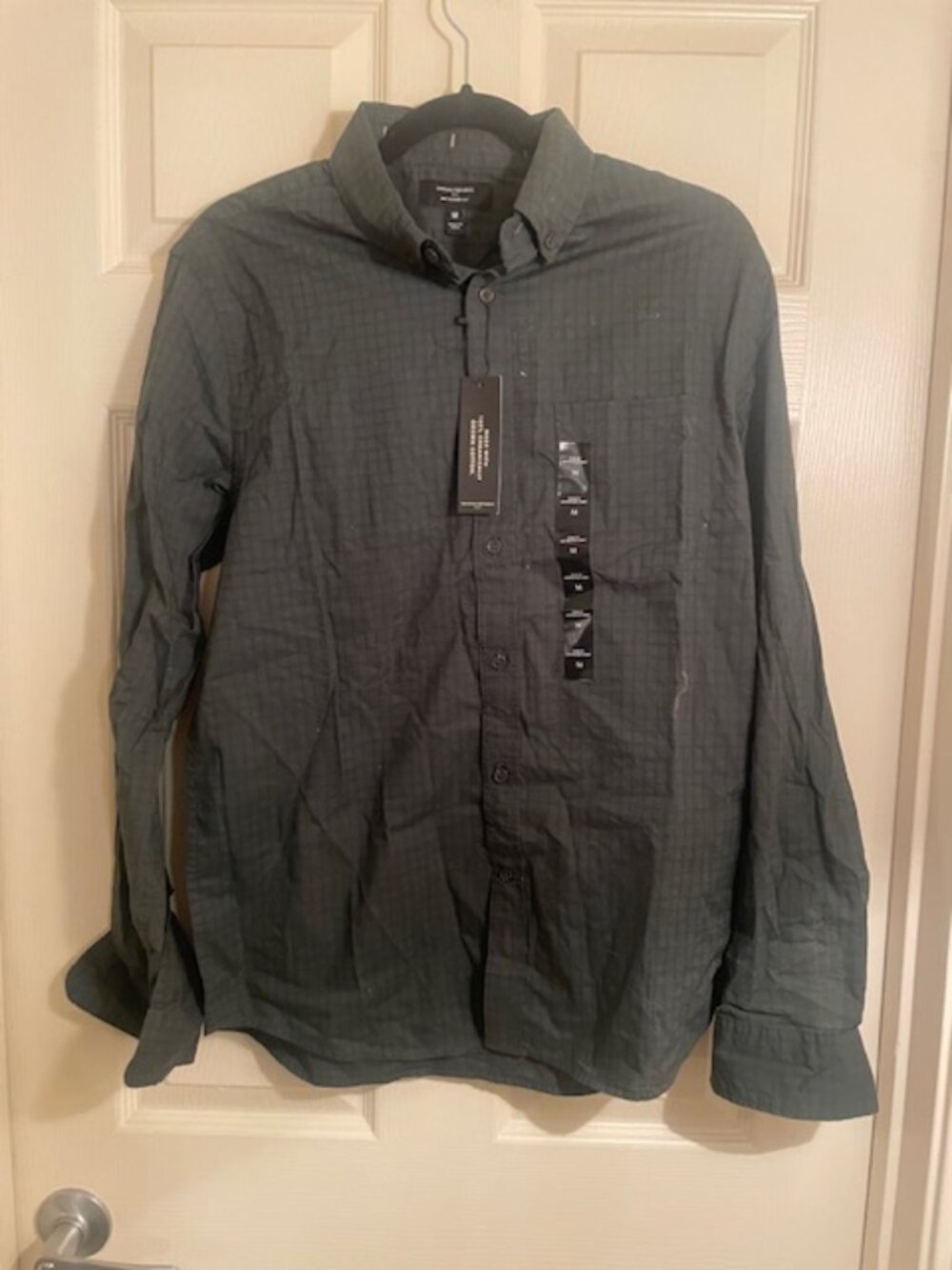 NWT Banana Republic Men’s Untucked Fit Shirt M Green